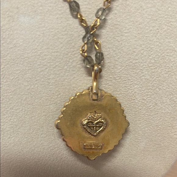 Magdalena Rosary Elegant Gold Multi-Layer Necklace - Picture 7 of 8